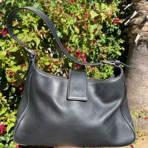 Vintage Coach 7783 Hampton Bag in Black